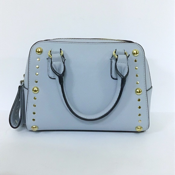 Steve Madden Handbags - STEVE MADDEN Mini Blue Satchel Excellent!